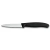 Victorinox Gemüsemesser Wellenschliff 8 Cm Swiss Classic Schwarz 10