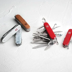 Victorinox Taschenmesser 9 Cm Huntsman Wood 6