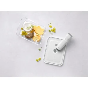 Zwilling Vakuum-Kühlschrankbox Fresh & Save Glas Weiß 6